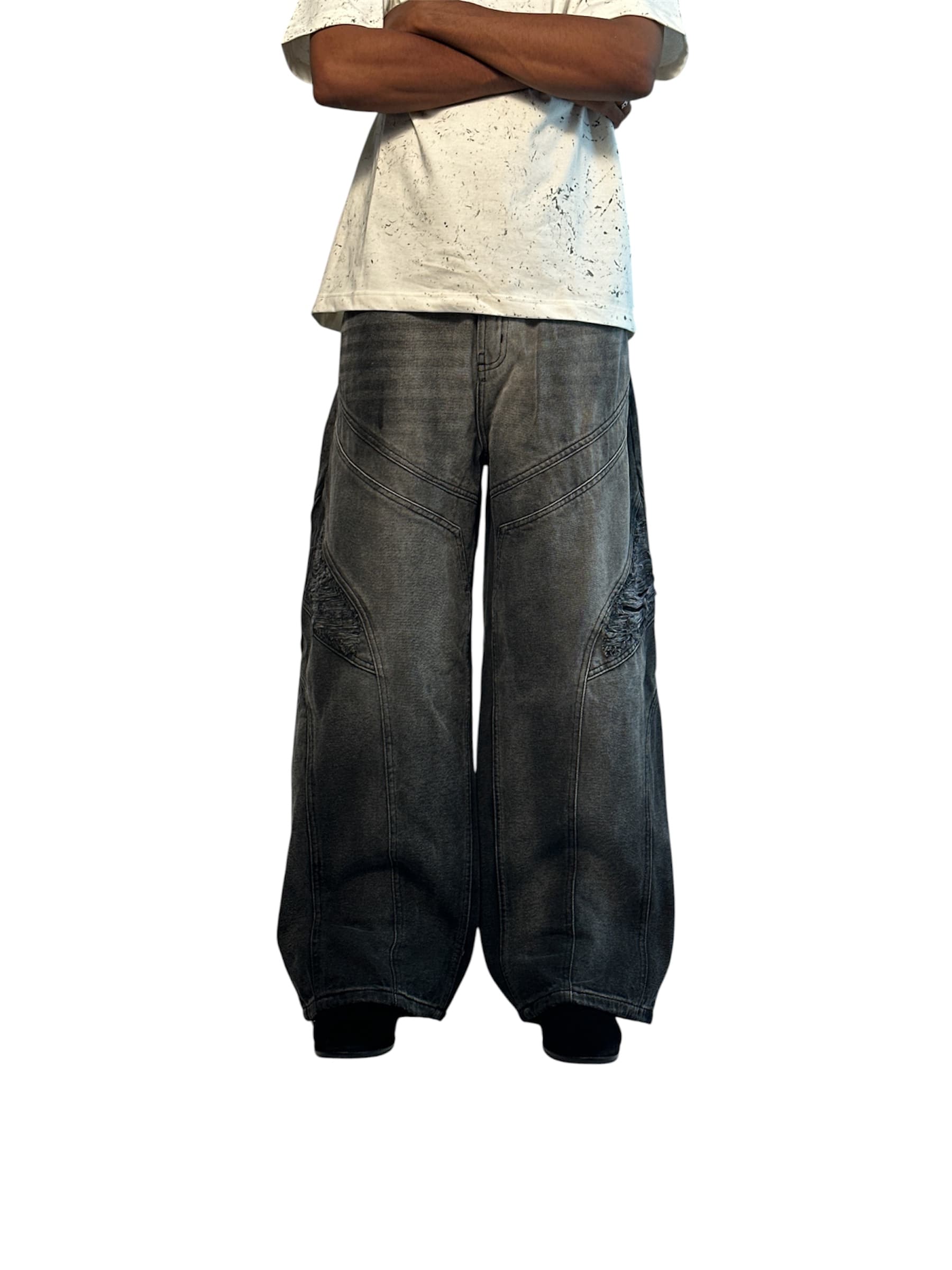 BLACK PATCH BAGGY