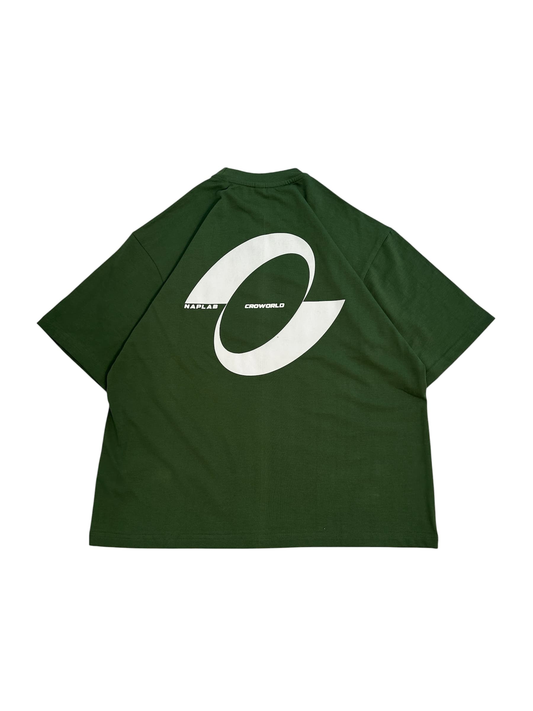 BACK PRINT GREEN TEES